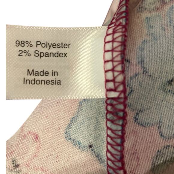 Lane Bryant Retro Floral Jersey Sheath Dress – NWT – Size 22/24 - Picture 5 of 5